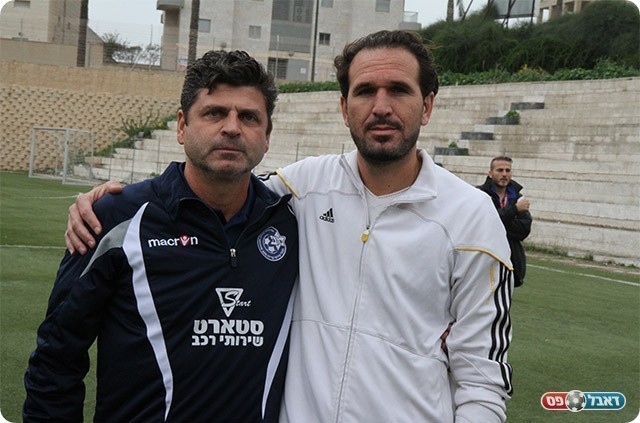 שני המאמנים בסיום (שלומי גבאי)